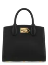 Ferragamo Studio Box Leather Shoulder Bag