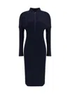 Ferragamo Elegant Wool Blend Jacket For Women In Blue