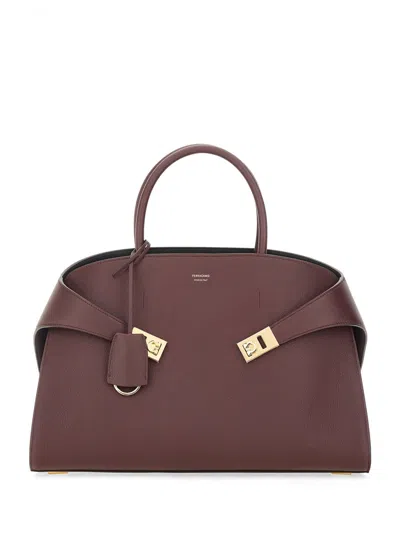 Ferragamo Women's Main: 100% Calf Leather Made In Bordeaux