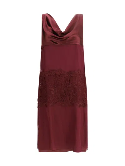 FERRAGAMO FERRAGAMO WOMEN DRAPED DRESS