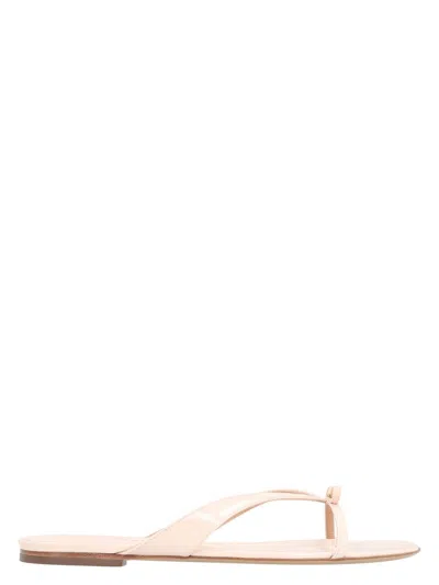 Ferragamo Women's Mini Bow Leather Flip-flops Sandal