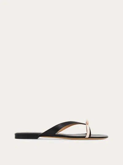 Ferragamo Women's Mini Sandals For Spring/summer 2025 In Black