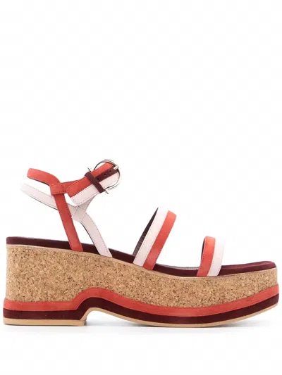 FERRAGAMO WOMEN'S MYSEN SANDAL IN MULTI COLOR
