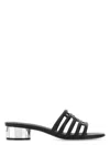 Ferragamo 30mm Finn Sandals In Black
