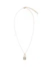 Ferragamo Women Necklace With Padlock In Gold