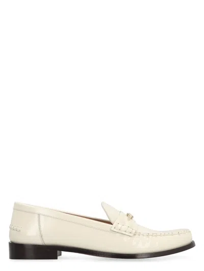 FERRAGAMO WOMEN'S NEW VARA LEATHER LOAFERS