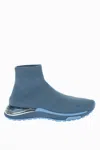 Ferragamo Ninette Pull-on Sneakers In Blue