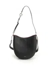 Ferragamo Hobo Smile Medium Bag With Doubel Shoulder Strap Shoulder Bags Brown In Black