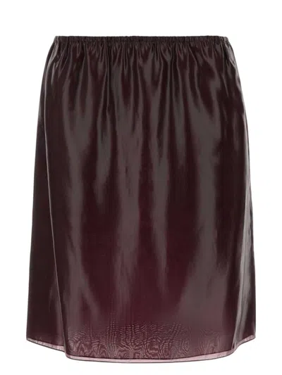 FERRAGAMO WOMEN'S NYLON BLEND SKIRT