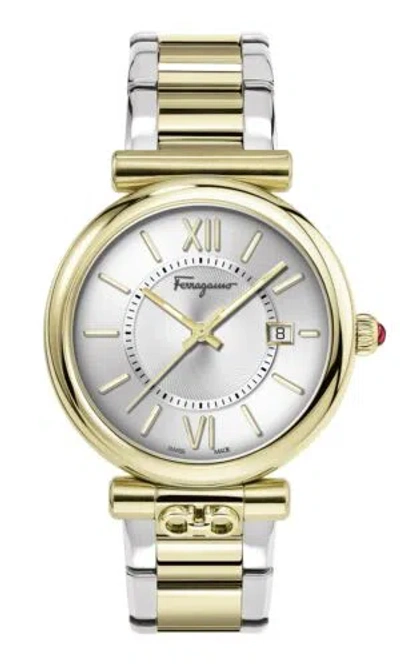 Pre-owned Ferragamo Women's Ora 40mm Quartz Watch Sfub00421