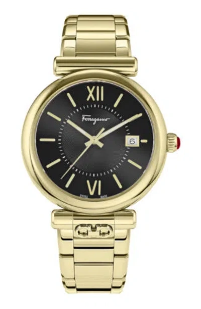 Pre-owned Ferragamo Women's Ora 40mm Quartz Watch Sfub00821