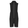 Ferragamo Women's Organic Cotton Jumpsuit In Black In Black