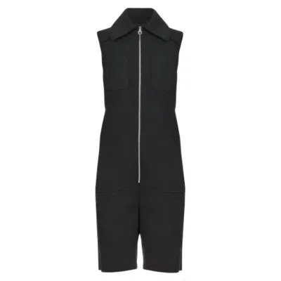 Ferragamo Women's Organic Cotton Jumpsuit In Black