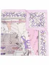 Ferragamo Spini Feroni Print Silk Scarf In Multicolor