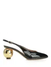 Ferragamo Detailed Archive Heel 01k4437848791c Nerobiscotto In Black