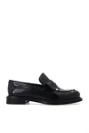 Ferragamo Women's Penny Loafers In Black In Black