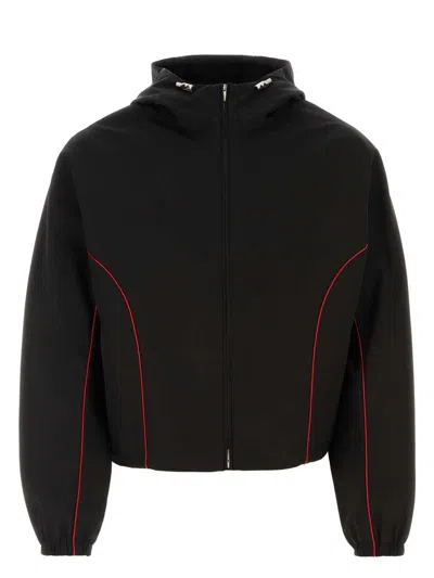 Ferragamo Women's Polyester Blend Jacket In Black