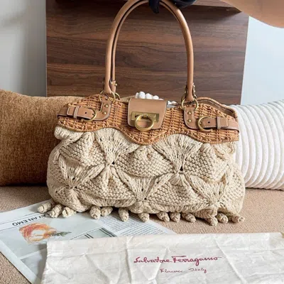 Ferragamo Women Pre-loved Bag Very Good Condition In Multi