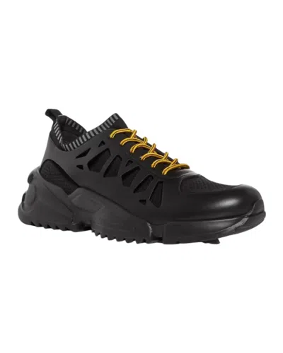 Ferragamo Women's Raintop Low Top Sneakers In Black