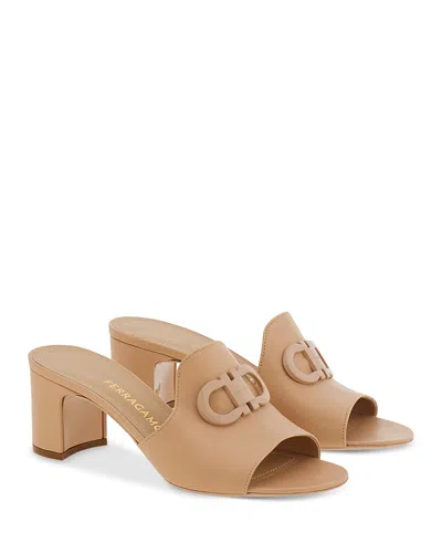 Ferragamo Rexy Sandals In Pink