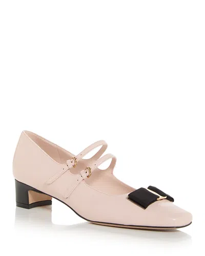 Ferragamo Vara Bow Mary Jane In Black