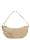 Ferragamo Sand Leather Shoulder Bag