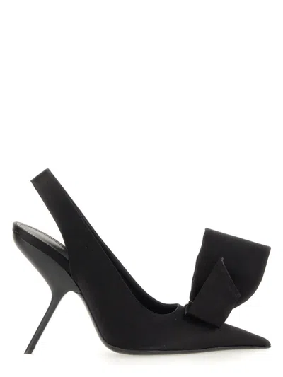 FERRAGAMO WOMEN'S SANDAL WITH ASYMMETRICAL BOW