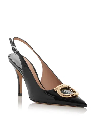 Ferragamo Women's Sara Slingback Pumps In Black