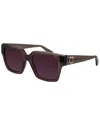 Ferragamo Women's Sf 2014s 54mm Sunglasses In Brown