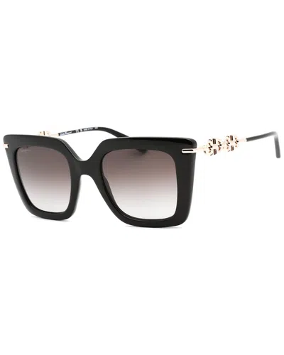 Ferragamo Women's Sf1041s 51mm Sunglasses In Black