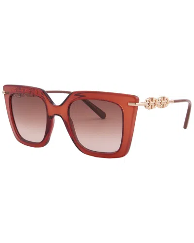 Ferragamo Women's Sf1041s 51mm Sunglasses In Brown