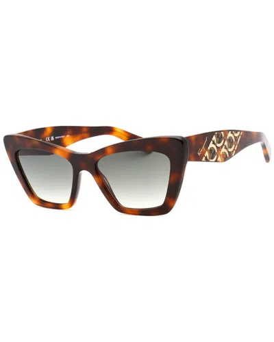 Ferragamo Women's Sf1081se 55mm Sunglasses In Brown