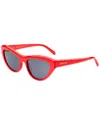 Ferragamo Grey Cat Eye Ladies Sunglasses Sf1103s 600 55 In Red