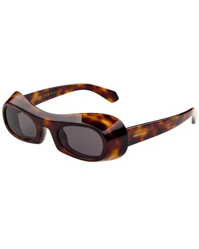Ferragamo Women's Sf2030 51mm Sunglasses In Brown