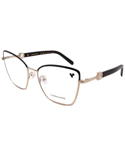 Ferragamo Women's Sf2223 54mm Optical Frames In Gold