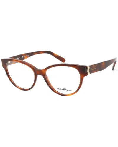 Ferragamo Women's Sf2863 53mm Optical Frames In Brown