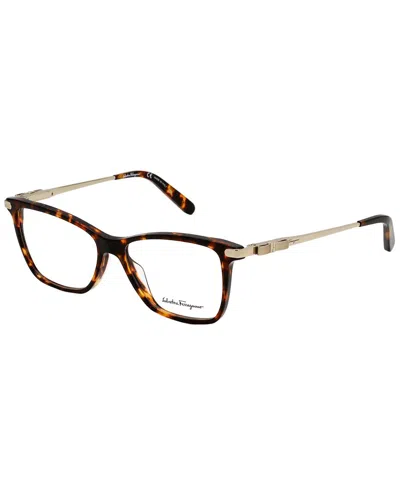 Ferragamo Women's Sf2872 54mm Optical Frames In Brown