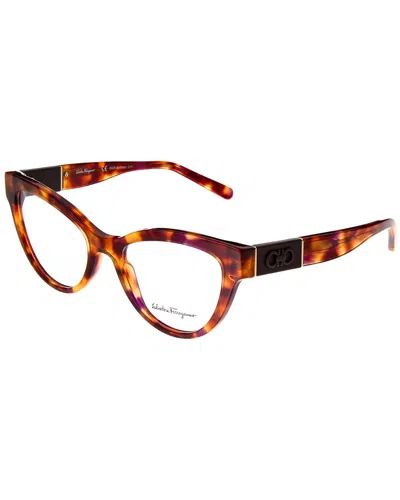 Ferragamo Women's Sf2920 52mm Optical Frames In Brown