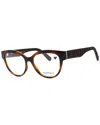 Ferragamo Women's Sf2957e 54mm Optical Frames In Brown