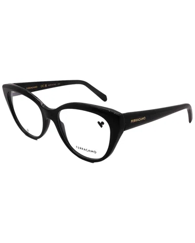 Ferragamo Women's Sf2970 53mm Optical Frames In Black