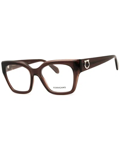 Ferragamo Women's Sf2983n 53mm Optical Frames In Purple
