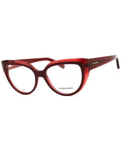 Ferragamo Women's Sf2984 53mm Optical Frames In Brown