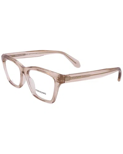 Ferragamo Women's Sf2986 53mm Optical Frames In Brown