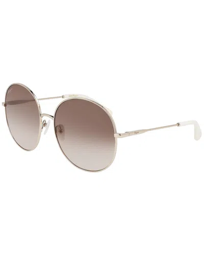Ferragamo Women's Sf299s 60mm Sunglasses