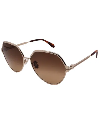 Ferragamo Women's Sf325s 62mm Sunglasses In Brown