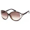 Ferragamo Brown Gradient Round Sunglasses Sf600s 220 61 In Multi
