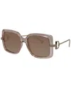 Ferragamo Women's Sf913s 55mm Sunglasses In Brown