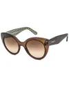 Ferragamo Women's Sf964s 54mm Sunglasses In Brown