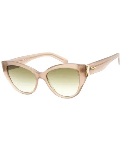 Ferragamo Women's Sf969s 54mm Sunglasses In Brown