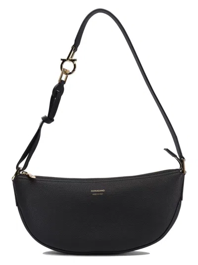 Ferragamo Women's Shoulder Bags In Black